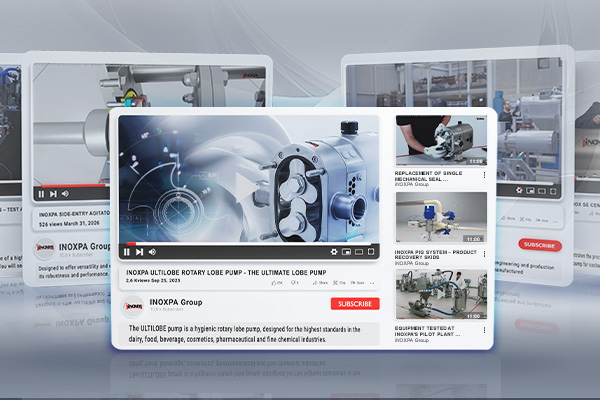 Canale YouTube INOXPA: competenze tecniche e soluzioni industriali 