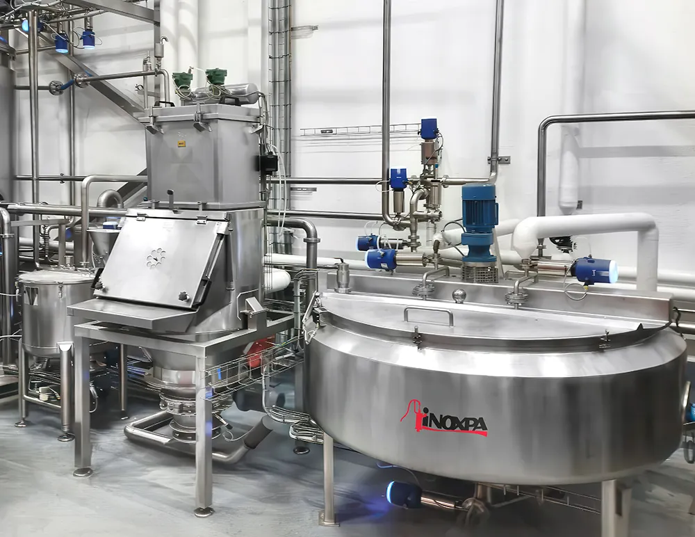 Produzione di guarnizioni e sciroppi per gelati