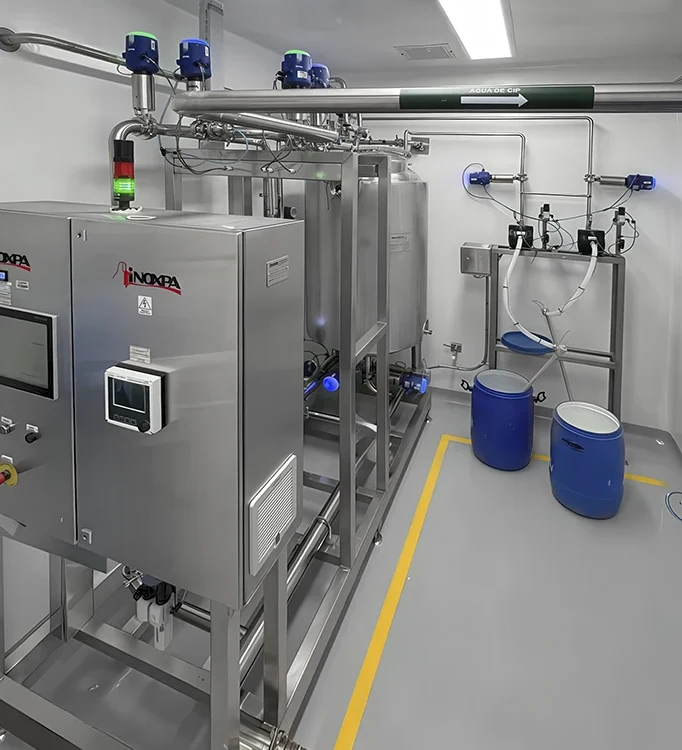 CIP farmaceutico e automazione delle operazioni di trasferimento 